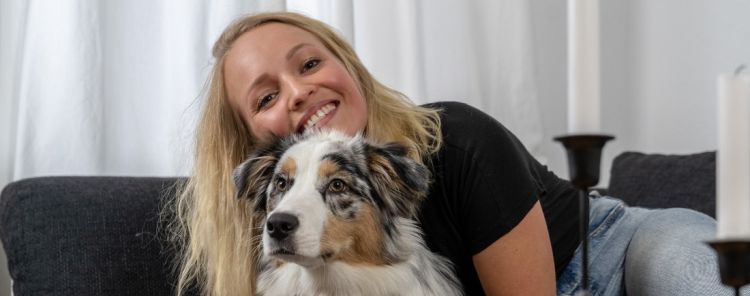Lena aus Kiel mit Hündin Smiilla