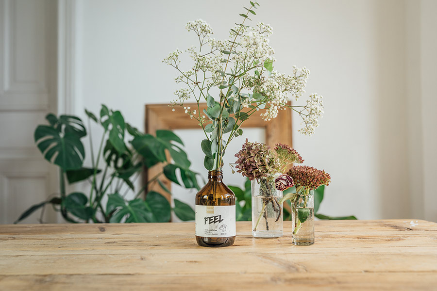rebelso belso als Blumenvase